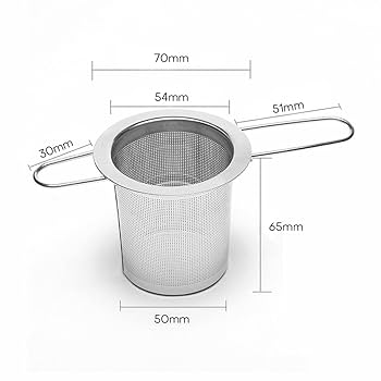 Cookware Company 11109 S/S Passoire U00e0 Thu00e9 4,5 Cm De Diamu00e8tre Poignu00e9e