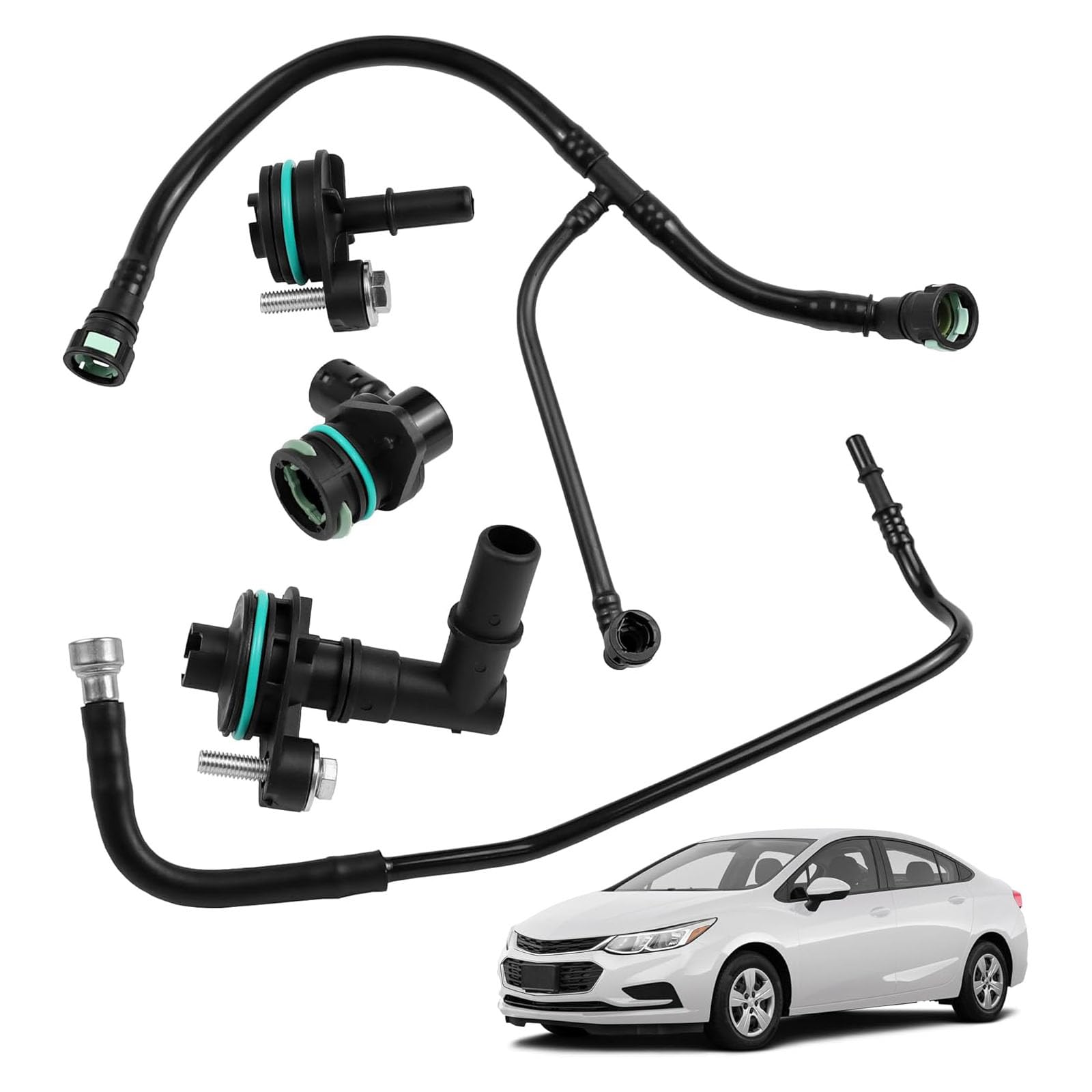 Set di riparazione per valvole del carter e sistemi di ventilazione, parti di aggiornamento per motore da 1,4 l, 1,5 l, 12640659, 12673862, 12637666, 12665644, 12685407, set di riparazione