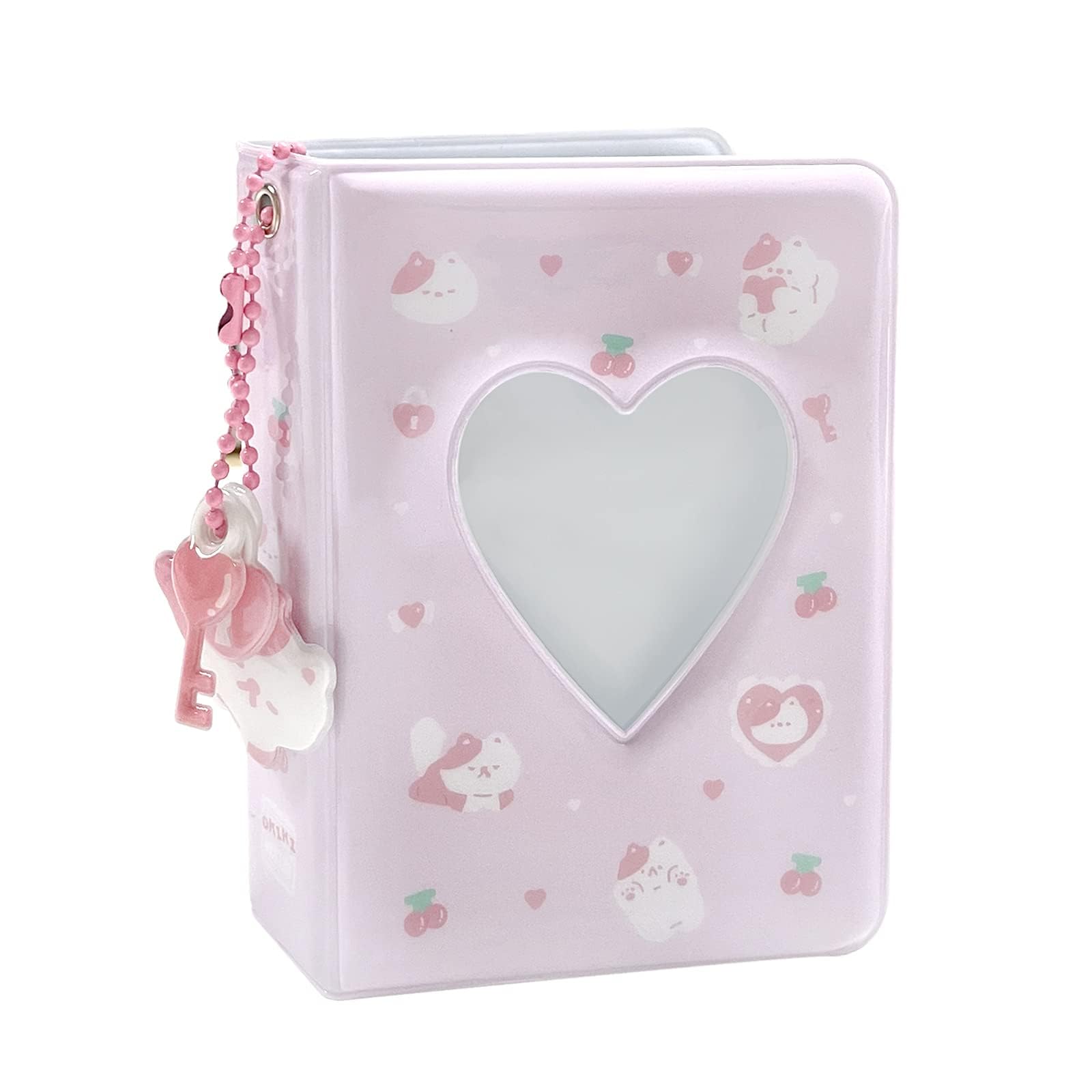 Photocard Binder, Photo Book, Mini Photo Album, Heart-Shaped Mini Binder, Perfect for Collecting Photocards and Keepsakes-image-5