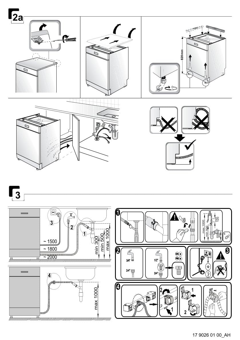 Beko DFN04321W Geschirrspüler 60 cm 13 Maßgedecke Freistehend Weiß