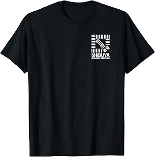 Shibuya Tokyo Scramble Crossing Shibuya Logo Japan Kanji T-Shirt