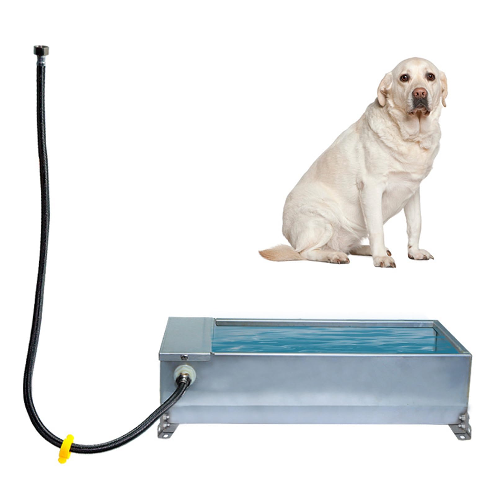 Canal de agua autollenable para ganado, tanque automático para animales de granja, cuenco de agua duradero y eficiente para vacas, caballos, ovejas, cabras