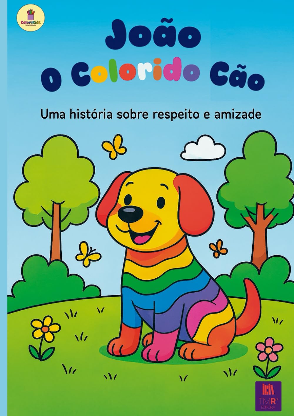 João, o Colorido Cão: Livro para Colorir