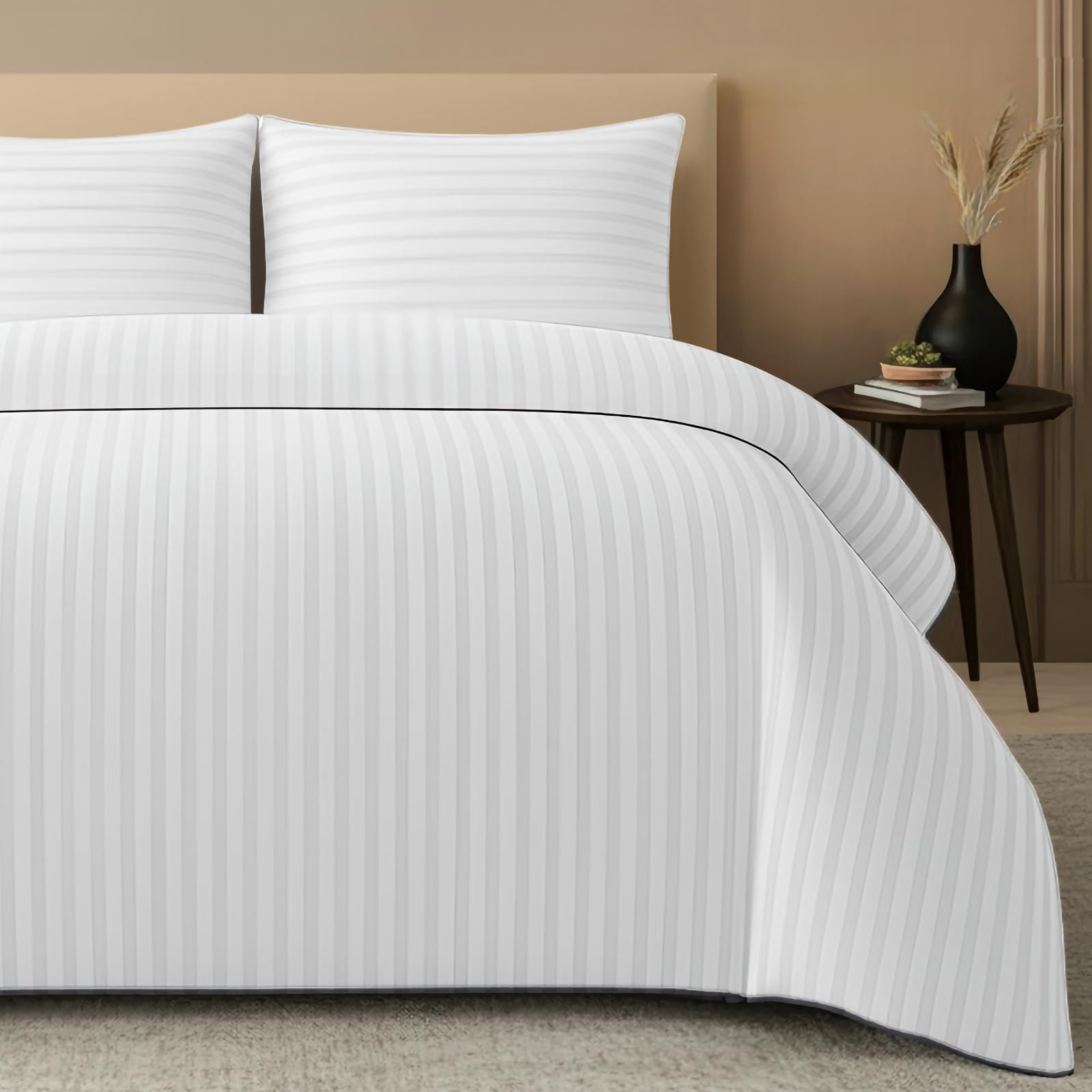 Grace - Duvet Cover Set - Single - White