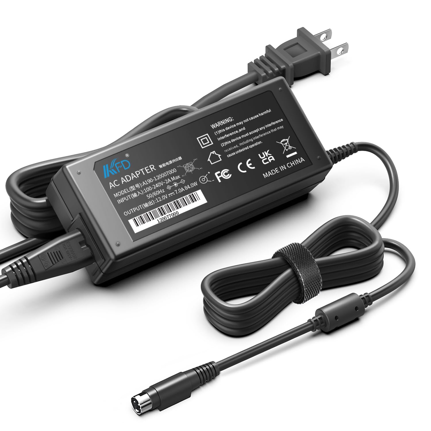 Amazon.com: KFD 12V 4-Pin AC DC Adapter for Synology Disk Station DS920 ...