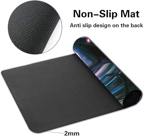 Miniatura 5 de Juego de mesa MTG Playmat tamaño 23.6 x 13.8 in, alfombrilla de mouse compatible con alfombrillas TCG RPG CCG (Nicol-Bolas Xin)