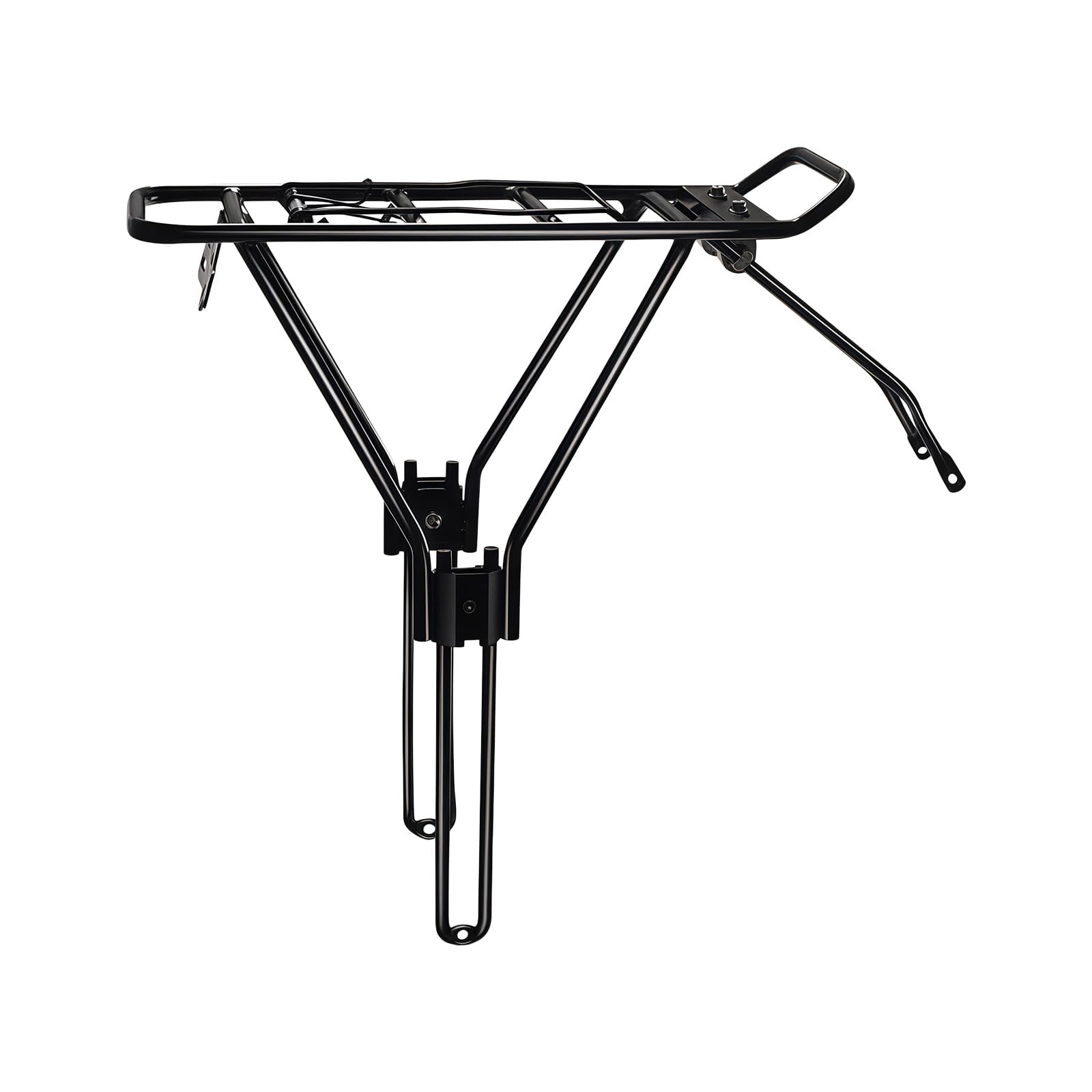 QIAOLIDA Sturdy Aluminum Alloy Rear Bike Rack For Mountain And Road Cycles With 55Lbs Load Capacity