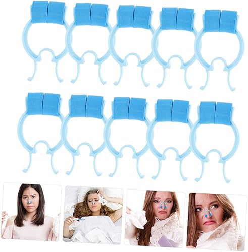 Miniatura 6 de Healifty 32 piezas de clip de nariz para hemorragias nasales, clip de sangrado nasal, tapones de sangrado nasal, clips de tapón nasal accesorios