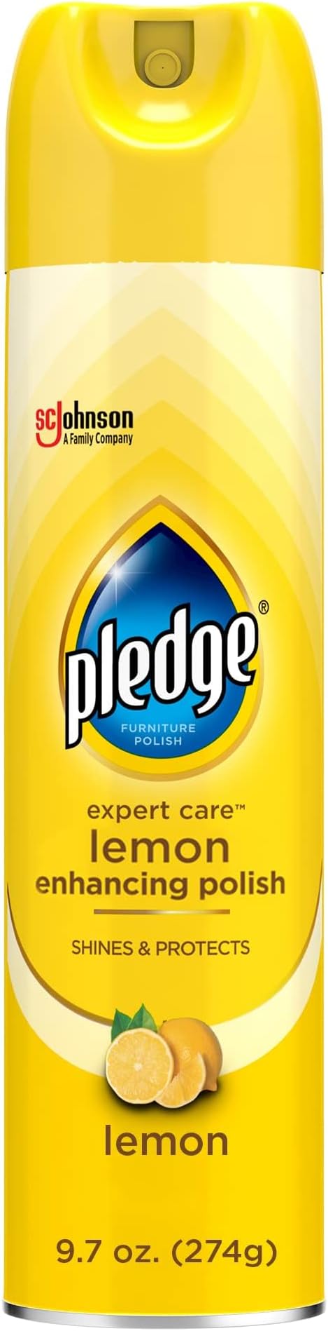 Pledge Lemon Clean Furniture Spray - 9.7 oz