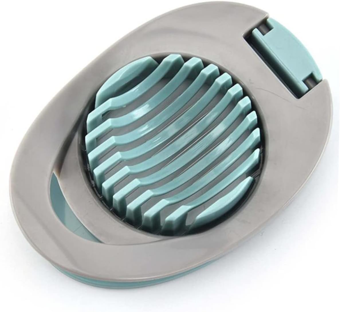 Ciieeo 4pcs Multi-function Cutter and Separator Tool for Slicing Eggs Grey Green Grey Bottom Easy to Clean