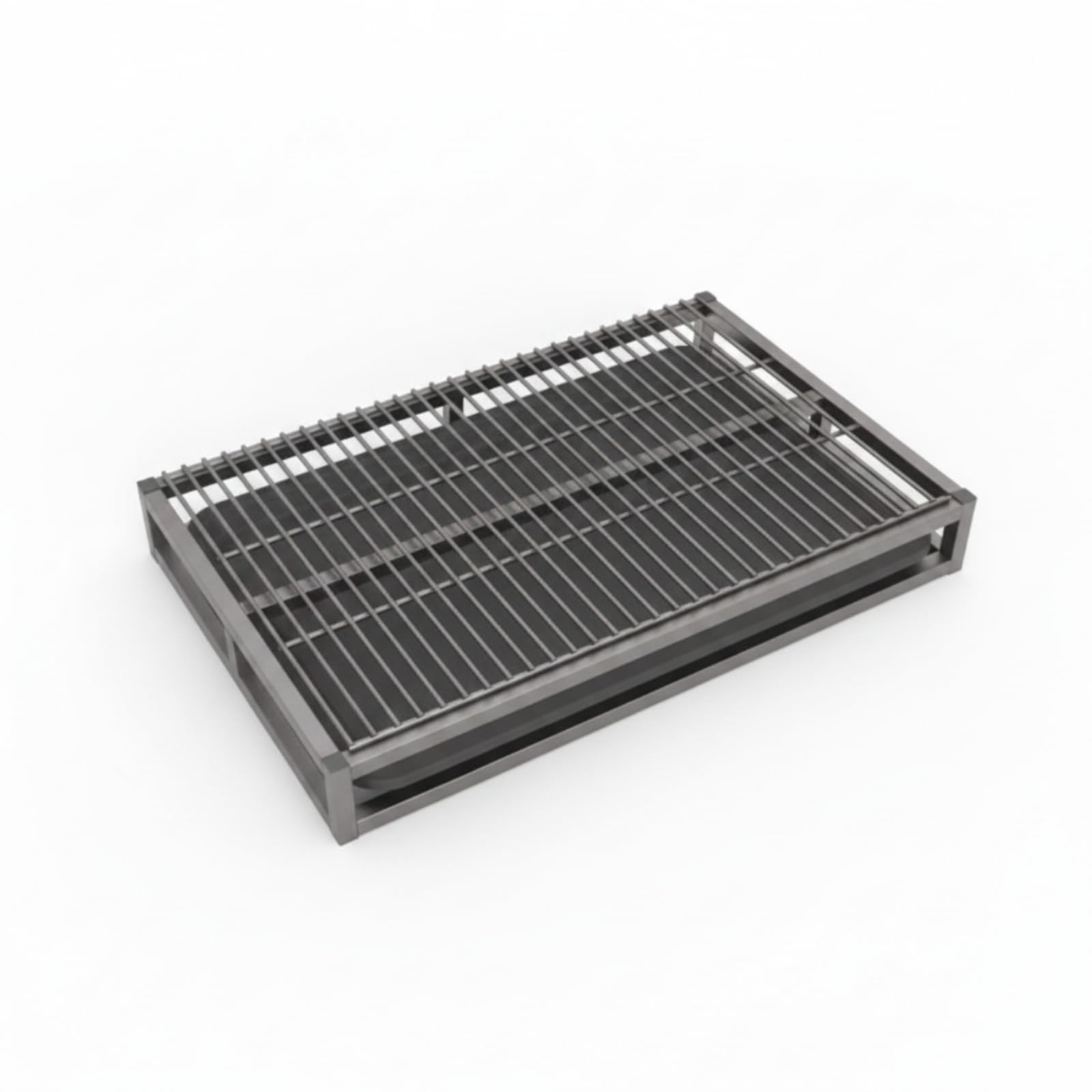 KQFCAZRE Slatted Dog Potty Open-Grid Surface Puppy Potty Tray Raised Base Pet Facility, Large 78cm 50cm