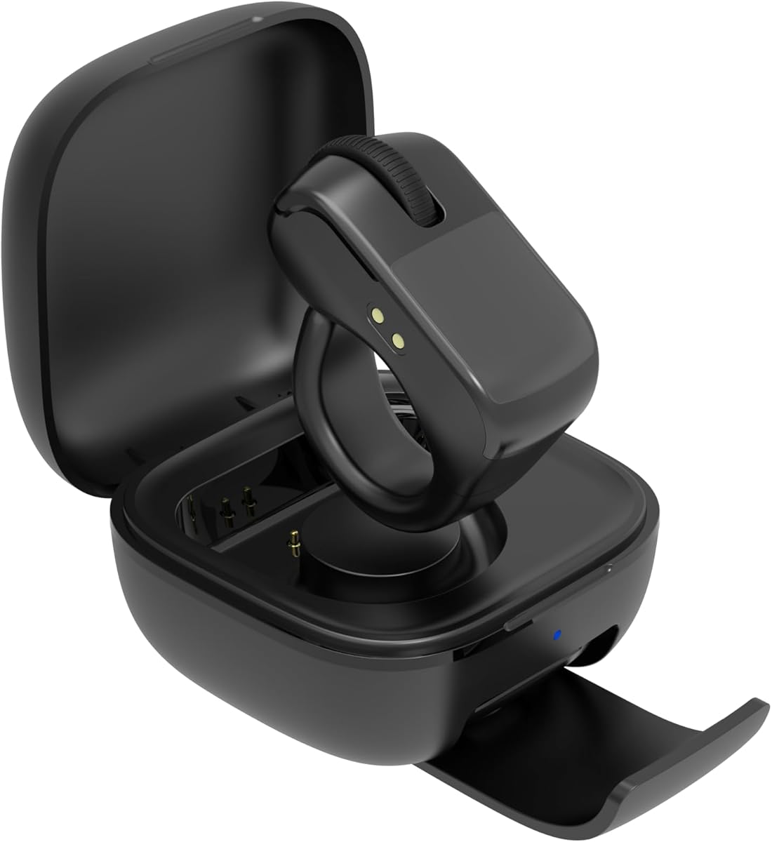 ZOZVO Remote Control for TikTok,Air Finger Ring Mouse with Touchpad, Bluetooth Page Turner for iPad/Kindle App/iPhone/Android, (Black)