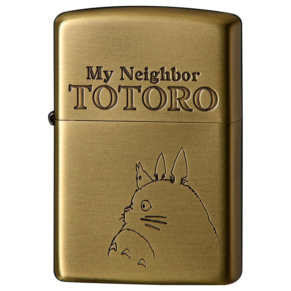 Amazon.co.jp: [ジッポー] ライター となりのトトロ 横顔 [Zippo社純正 