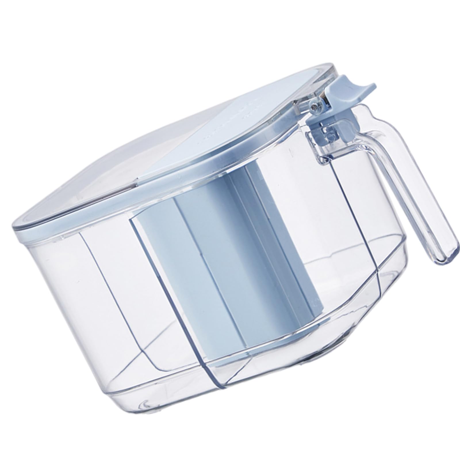 HDOYTXXM Multifunctional Kitchen Spices Organizers with Sealed Compartments and Integrated Scoops for Spices and Powders Sealed Condiment Jars Set
