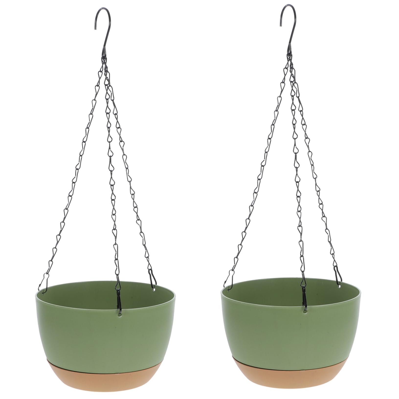Culture hydroponique en pot de fleurs suspendu auto-absorbant pour plante verte