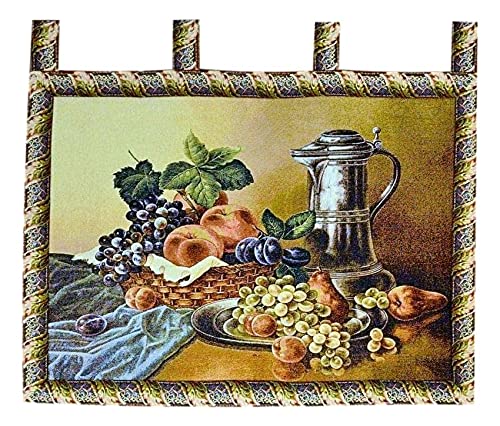 Tache 84 x 61 cm Klasyczny owocowy bukiet gobelin ścienny wiszący sztuka dekoracja