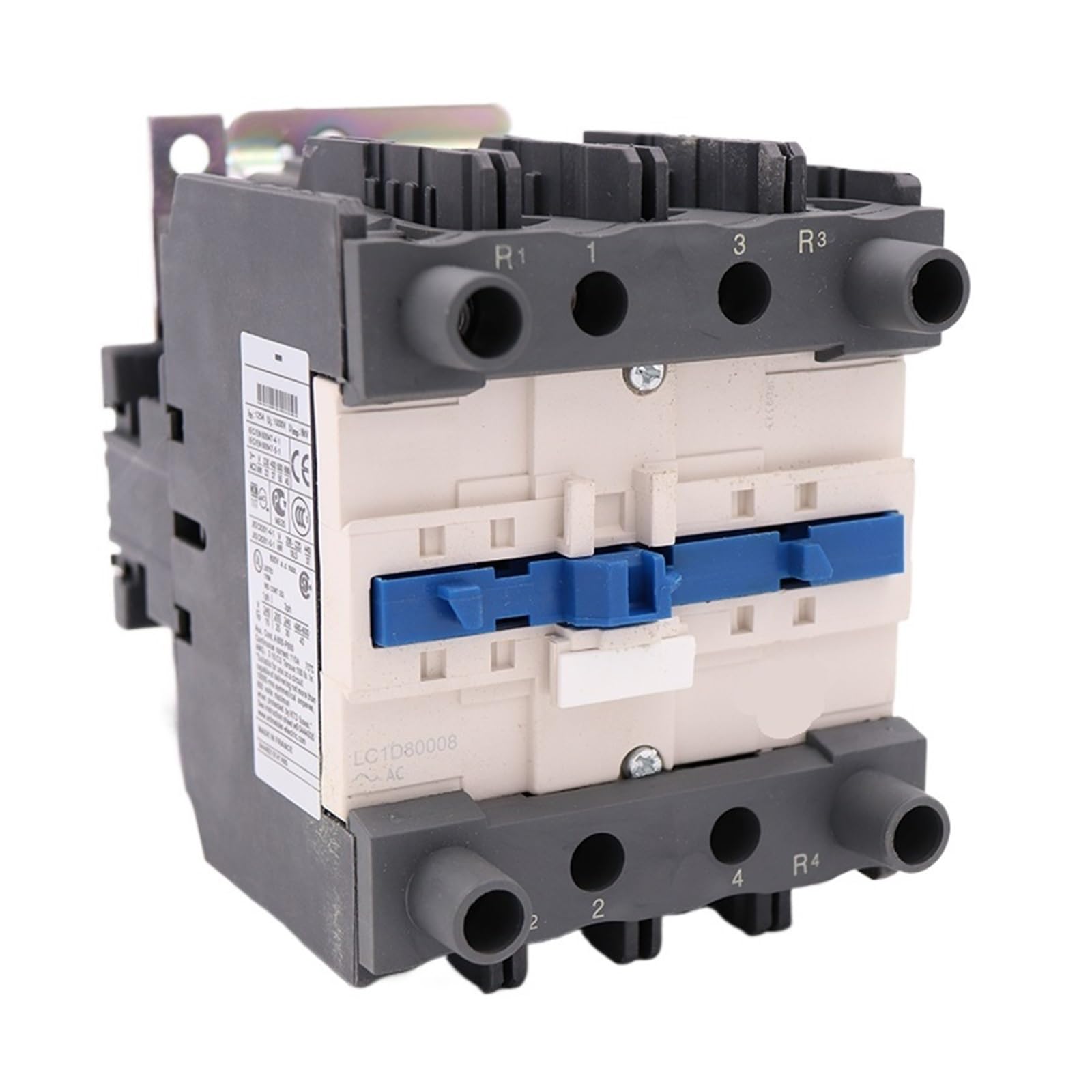 BALYDLUL LC1D80008N7 AC electric magnetic Contactor 4P 2NO+2NC LC1-D80008N7 125A 415V AC coil