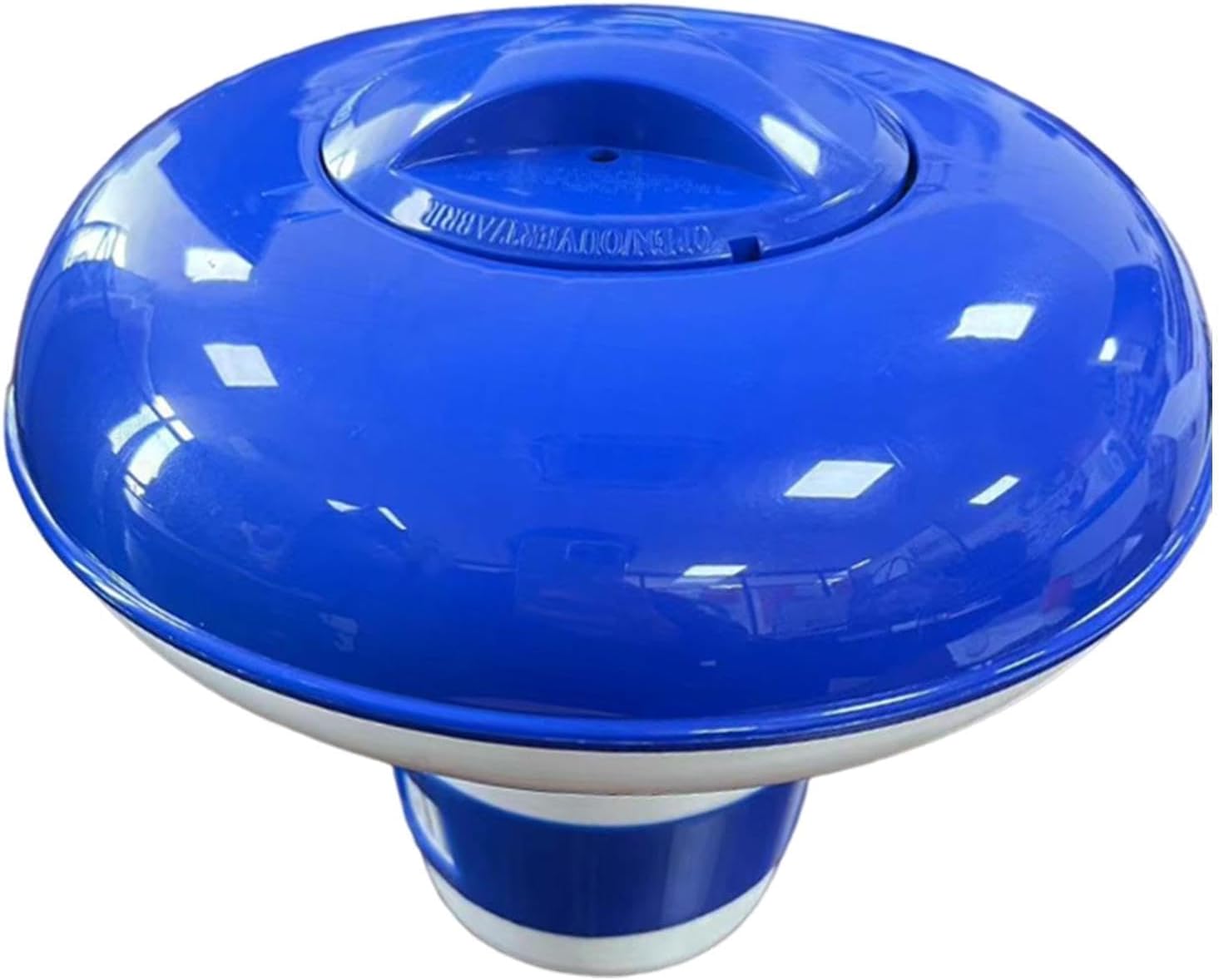 Floating Chlorine Dispenser for Pools, Chemical Floater Dispenser for Chlorine Tablets, Adjustable 4 Flow Vents for Pool, Spa, Hot Tub, and Fountain (3 inch)