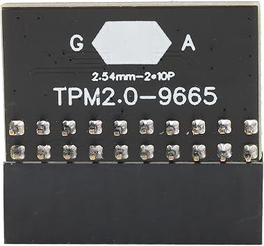 Ausla TPM 2.0 Module 20Pin Encryption Security Module TPM 2.0 Encryption Security Module for Win11 ASUS Motherboards