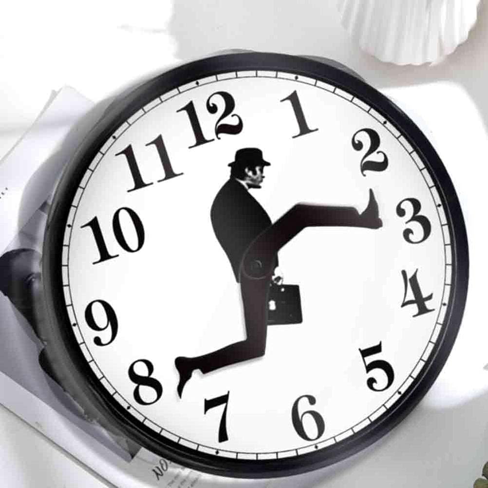 Ministry of Silly Walks Clock, Silly Walk Wall Clock, A Interesting Wall Clock for Bedroom Kitchen Living Room