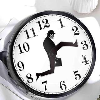 Ministry of Silly Walks Clock,Creative Wall Clock Funny Walking Comedian...