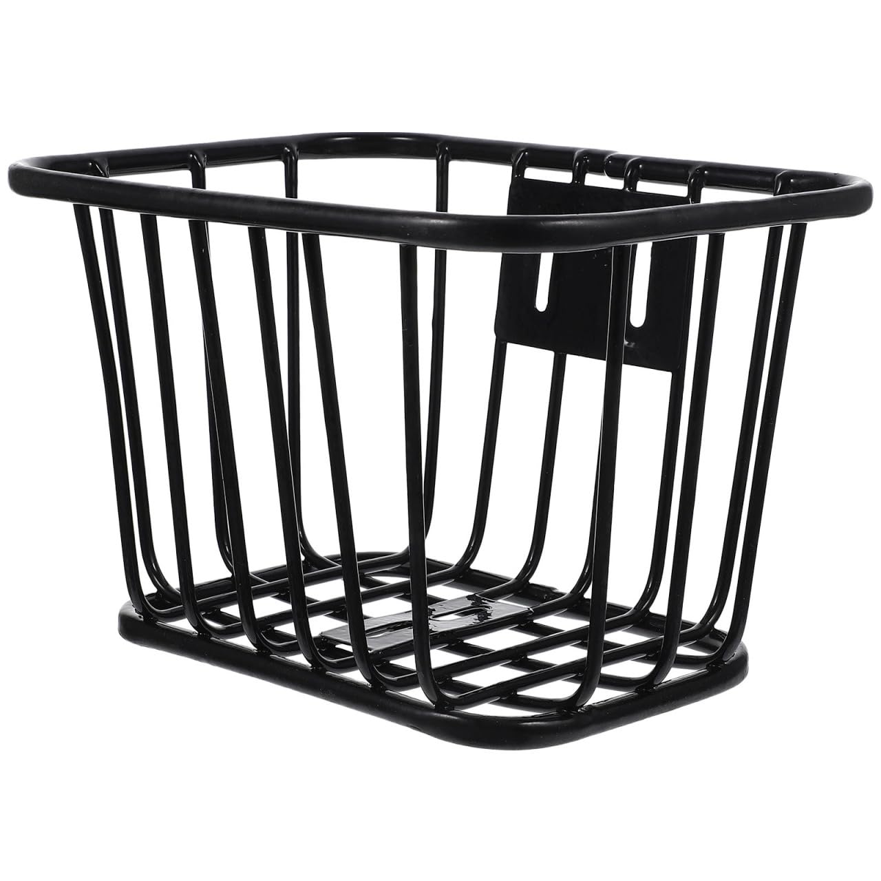 VICASKY Cesta delantera de hierro extraíble para bicicleta infantil, práctica y estable, cesta para manillar para bicicleta y scooter e inodoro