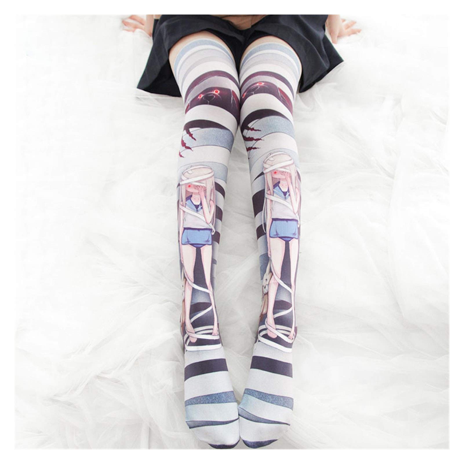 Chaussettes Overknee Lolita à Porter au Quotidien ou pour un Cosplay Réussi
