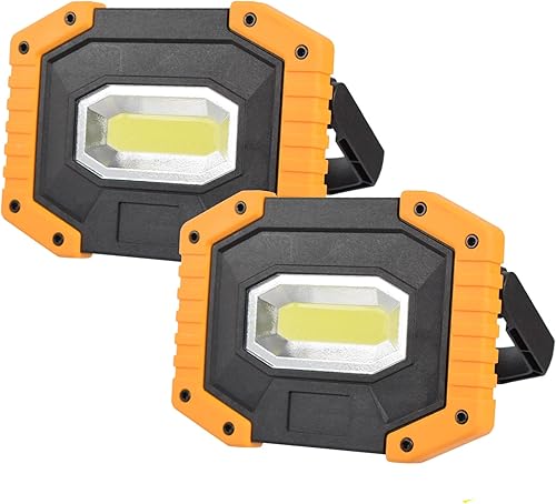 Vista 35 de OTYTY Luz de trabajo recargable, luz LED de trabajo portátil, COB, impermeable, 30 W, 1500 lúmenes, para acampar al aire libre, senderismo