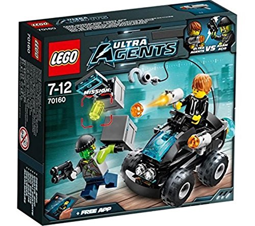 Lego Agents - 70160 - Jeu De Construction - Le Raid du 4x4