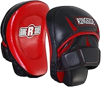 Ringside Pro Panther Punch Mitts - Premium Boxing MMA Training Mitts with Angled Strike Surface & Wrist Protection