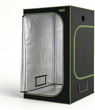 Grow Box for Indoor Breeding Grow Tent Grow Cabinet Grow Tent Grow Tent Home Box Lightproof (120 x 60 x 180 cm)