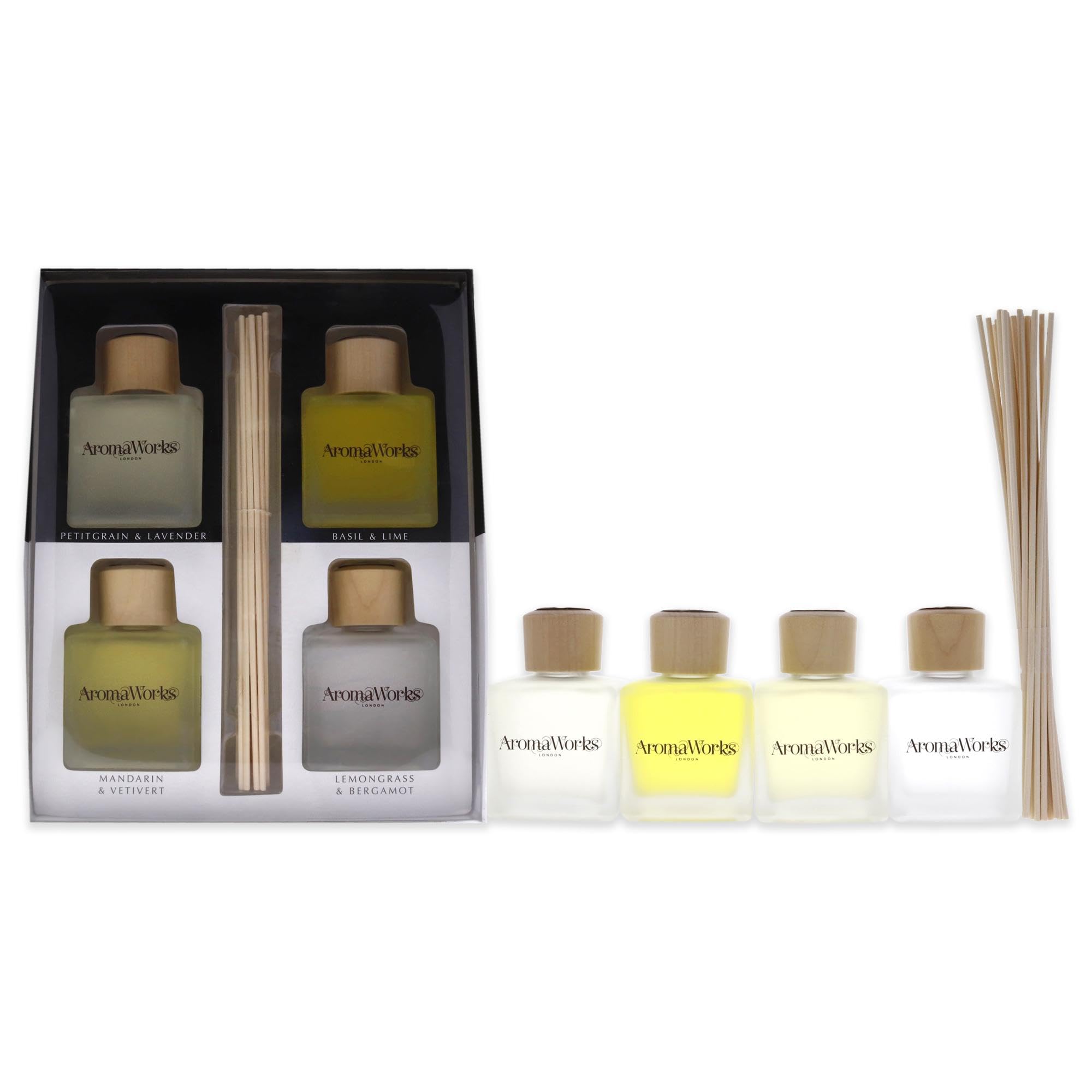 Aroma Works Aromaworks Reed Diffuser Gift Set 4 X 100Ml