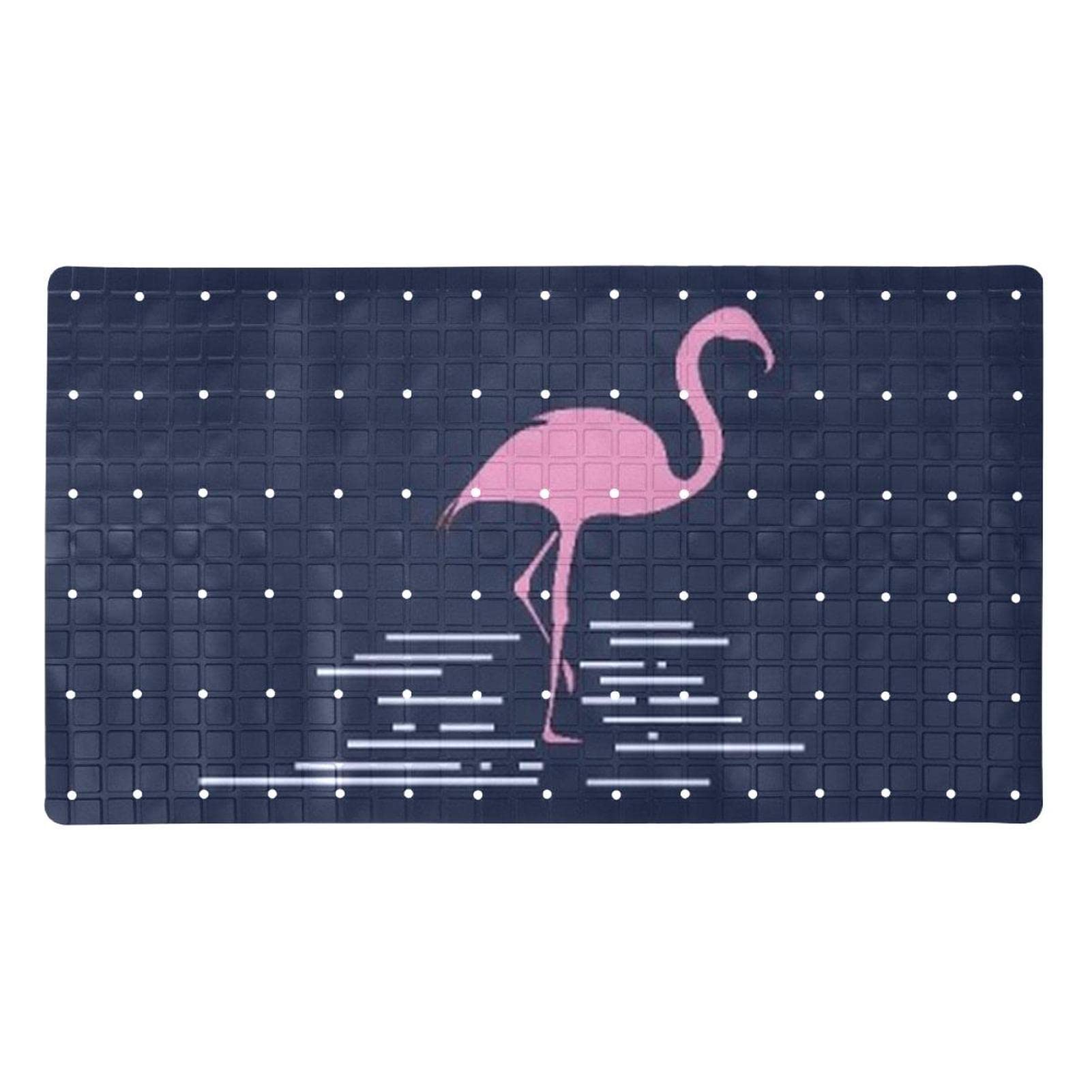 Tapis de salle de bain flamant rose idéal pour le bain des enfants