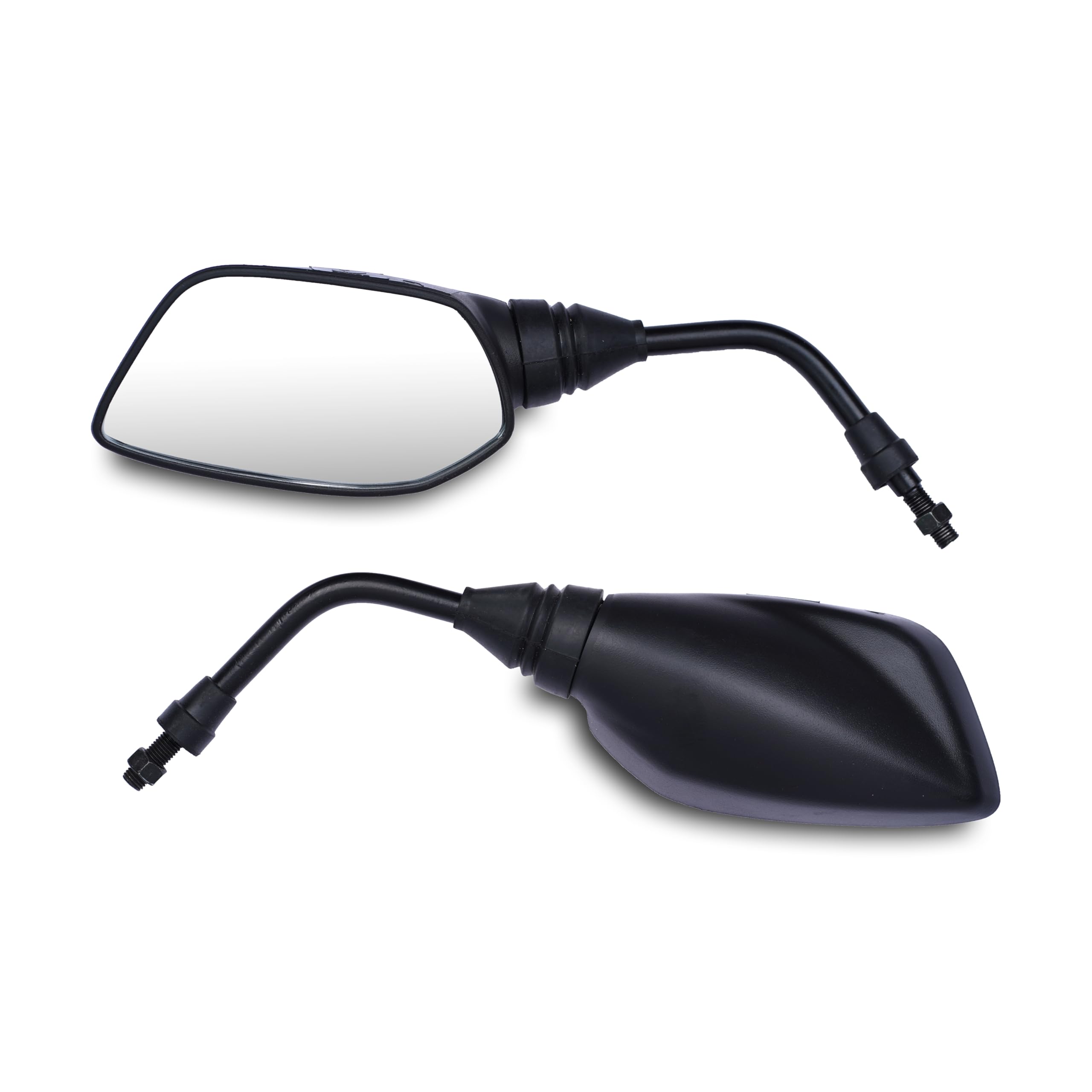 Varroc Shatter Proof Rear View Mirror for TVX APACHE RTR 160 | Right Hand | High Visibility Glass | OEM Quality | Pack of 1-image-23