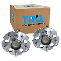 Vista 492 de TRQ Juego de 2 rodamientos de rueda trasera y conjunto de cubo con sensor ABS compatible con Ford Transit Connect 2014-2018