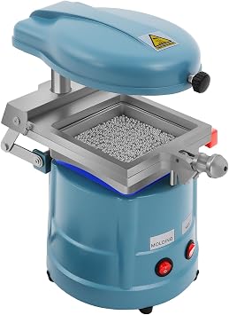 Dental Vacuum Forming Machine, Vacuum Forming laminator, thermoforming Laboratory Equipment Forming Machine, Adjustable Forming Laboratory Equipment with Symmetrical Heating System, 110V 800W.