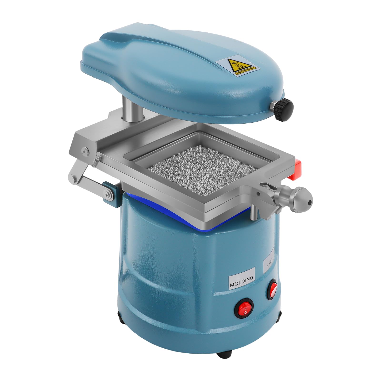 Dental Vacuum Forming Machine 110V, 1000W Professional Thermoforming Equipment for Braces, Retainers & Mouthguards, Dental Lab Machine with Heating