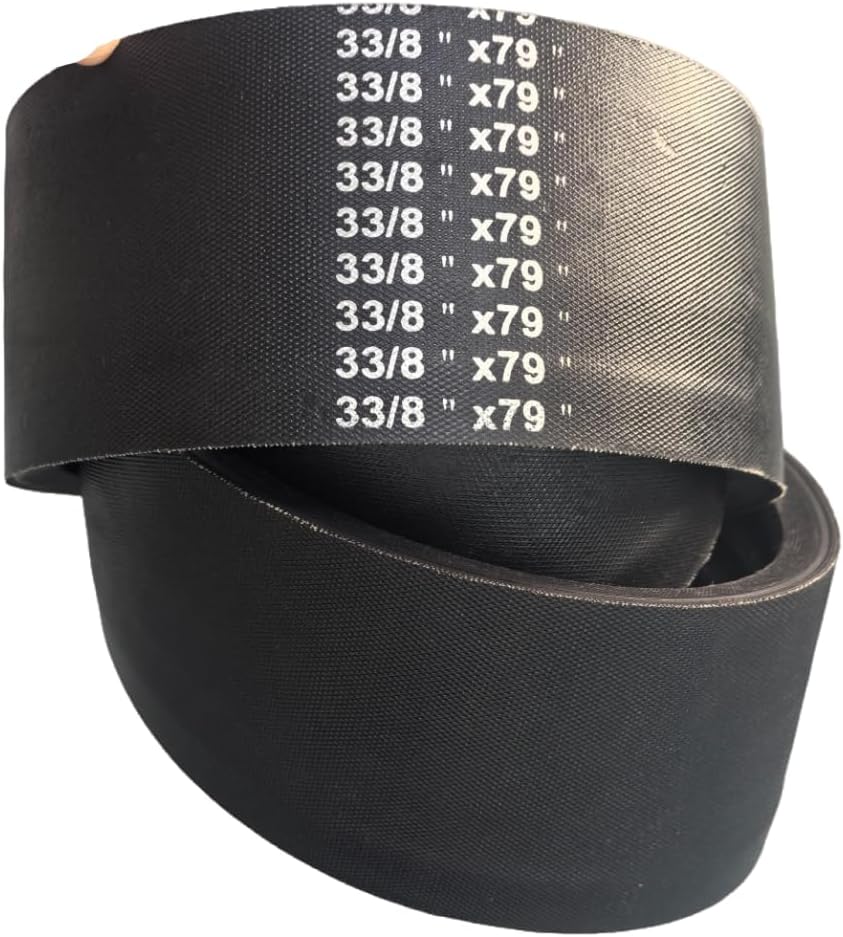 LTACOOL Chipper Replacement 5 Bands Belt 3 3/8 x 79 Compatible with Vermeer 153263001 BC1000XL