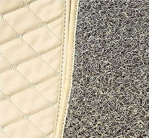 Image of CARNEST 7D Luxury Leather Car Floor Mat | 100% Waterproof, Dustproof & Anti-Slip | Universal Fit Compatible with (Dzire 2017,Black)