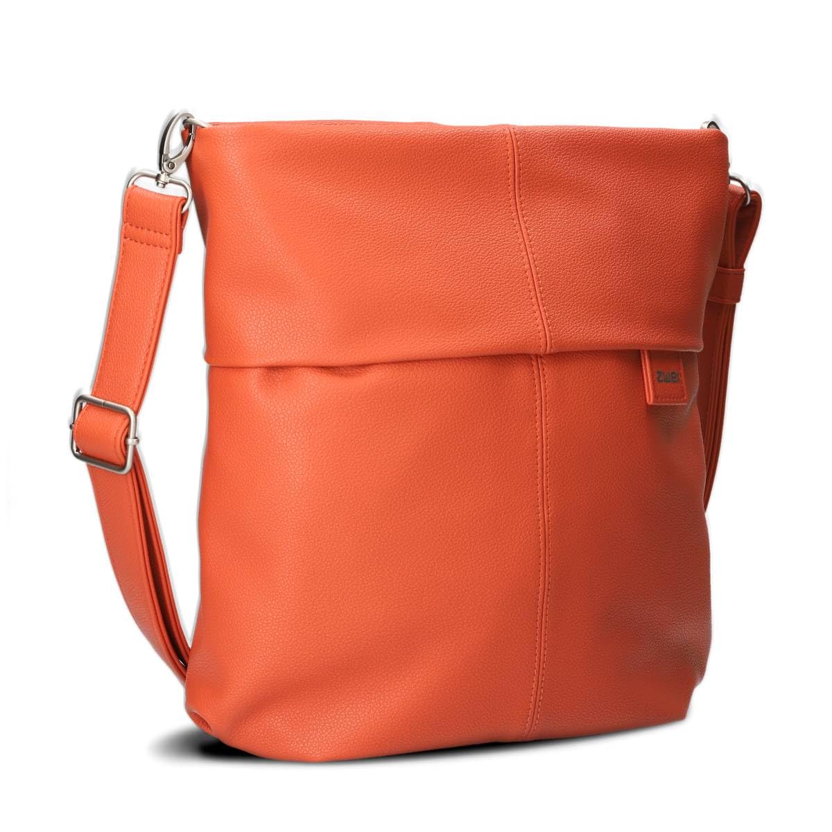 Mademoiselle.M Damen Umhängetasche – M12 Crossbody Bag, 7 Liter, Papaya
