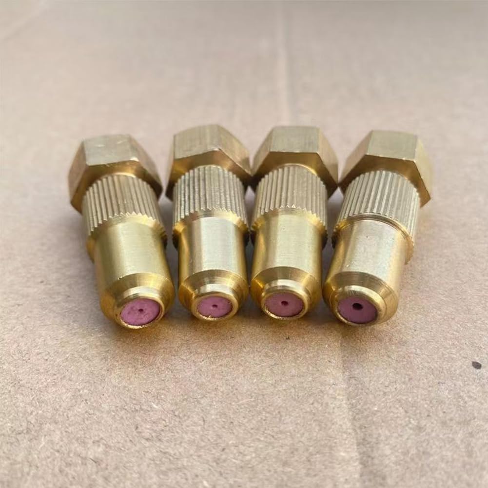 Dysze do myjek ciśnieniowych, Końcówki dysz natryskowych Mosiężna dysza regulowana 1,5 mm M14x1, z podkładką O-ring 2-10 szt(Brass Ceramic Spray Disc,5pc)