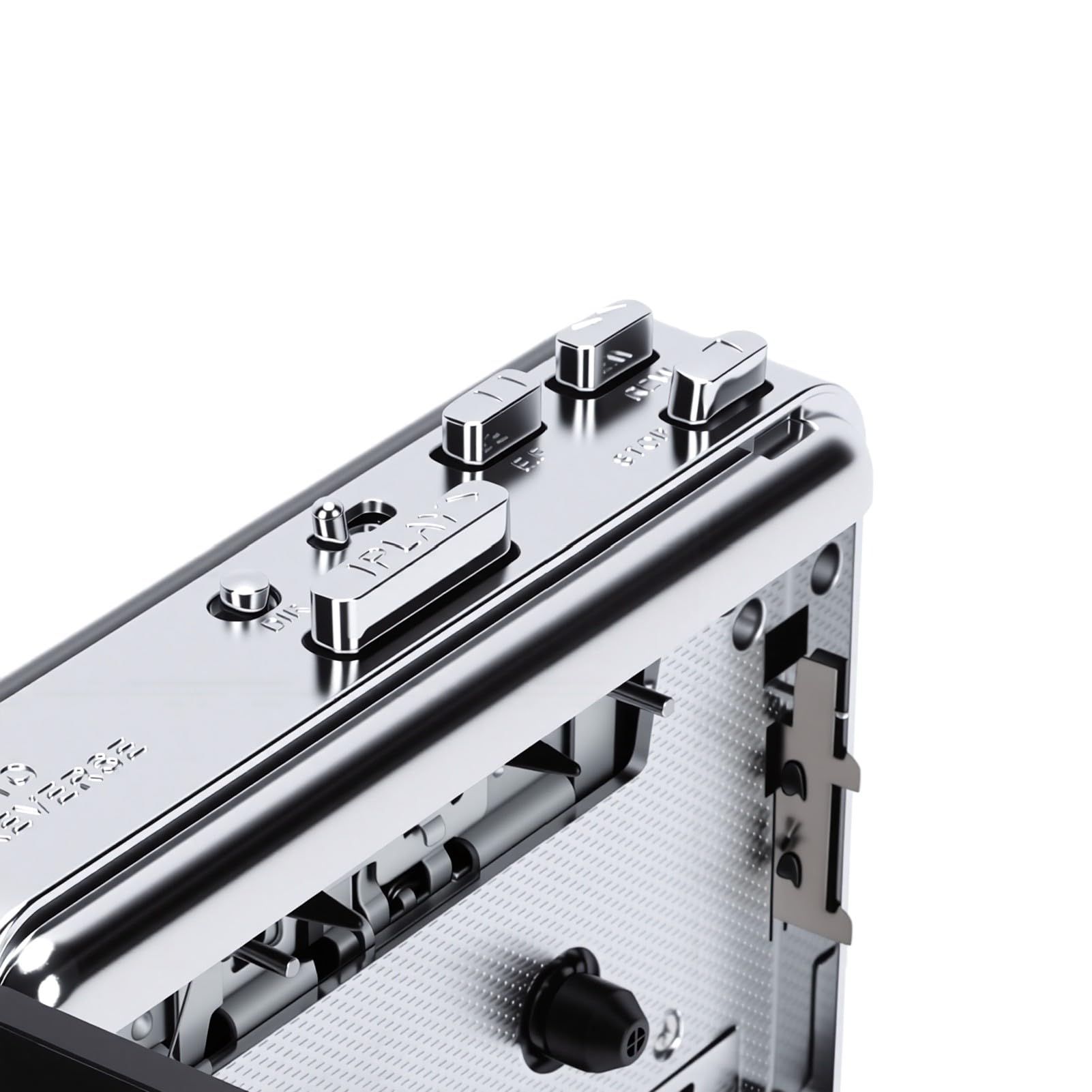 Tonysa Lettore Portatile di Cassette USB, Convertitore MP3 con Doppi Altoparlanti, per Conversione di Cassette in Digitale Tramite USB for Uso Domestico e Registrazione