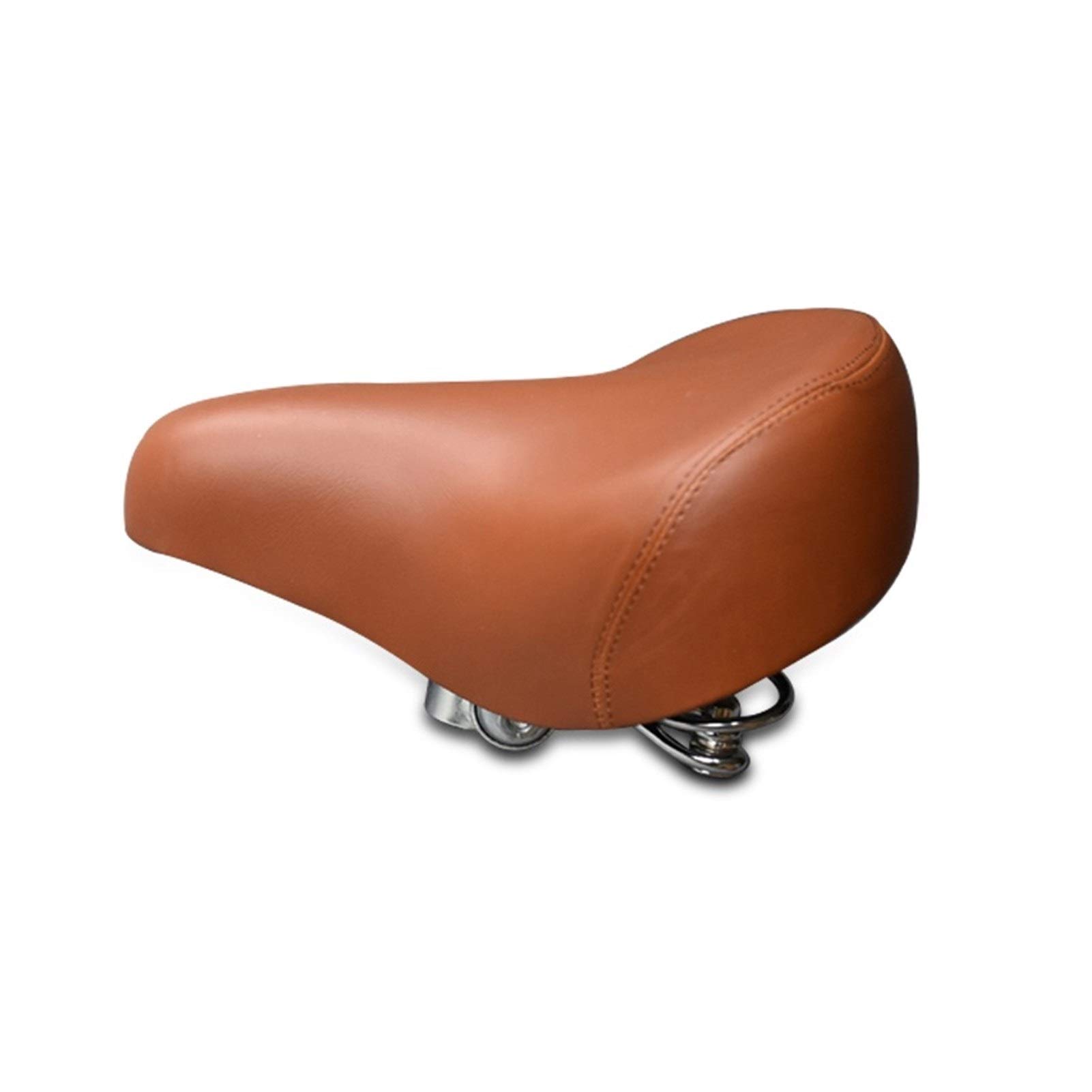 Saddle for retro bicycle bicycle bicycle saddle bicycle retro riveted comfortable and durable accessory Mountain bike baby seat child bicycle seat bicycle (Colore : Brown)
