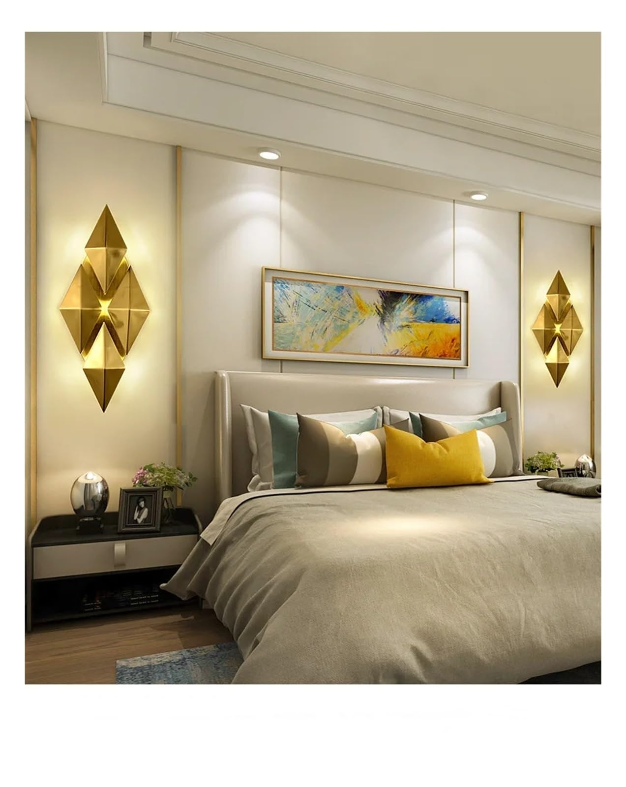 Lampe Murale Éclairage Salon Maison Applique Chambre S-hadow - 4