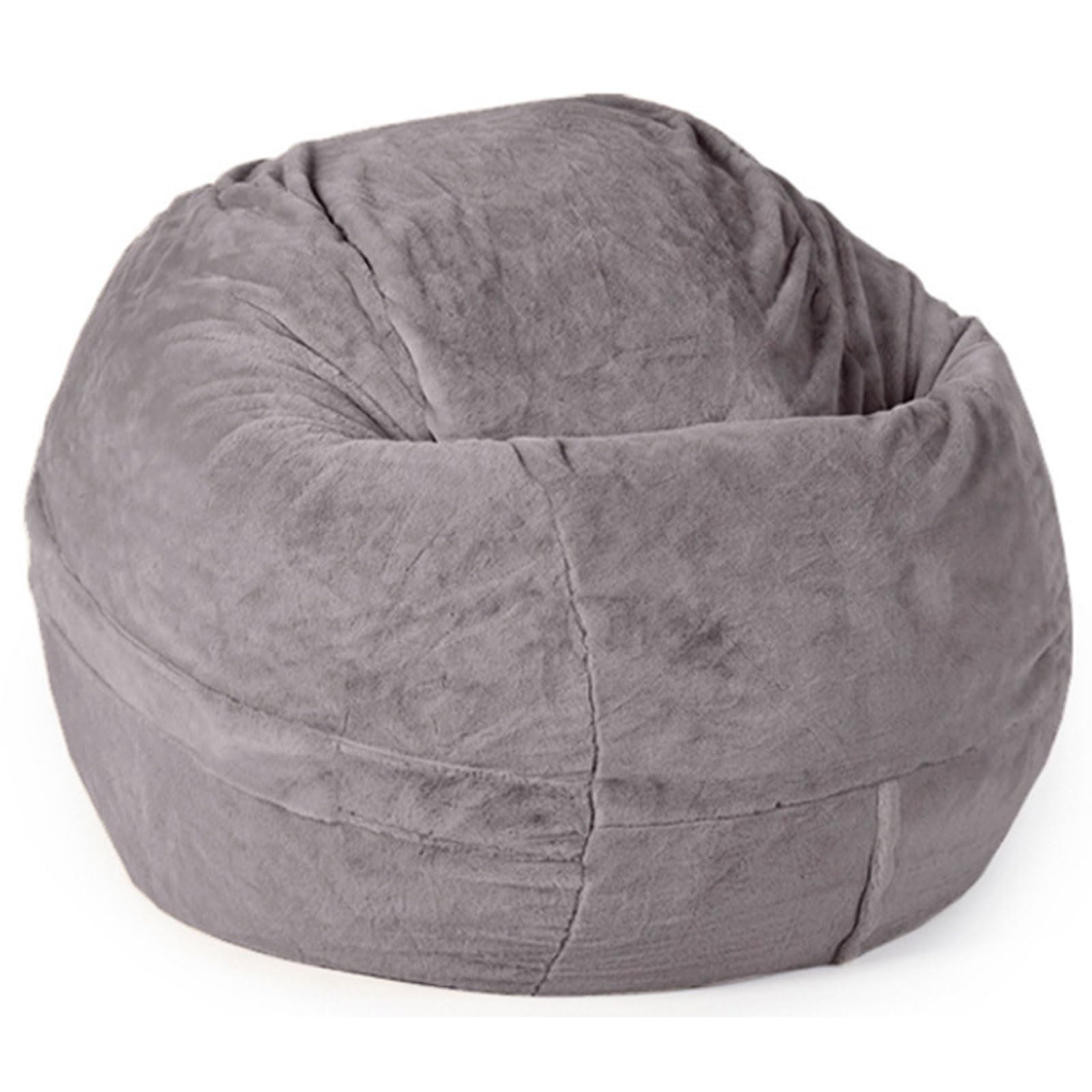 Gigantyczna pufa dla graczy 5/6/7 ft Bean Bag Chair lub poduszka podłogowa wytrzymała i wygodna aksamitna na zewnątrz (bez wypełnienia) Meble do salonu