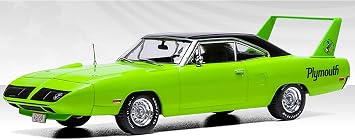 1970 Superbird Green with Black Vinyl Top 1/43 Diecast Model by IXO Models U43RDC008