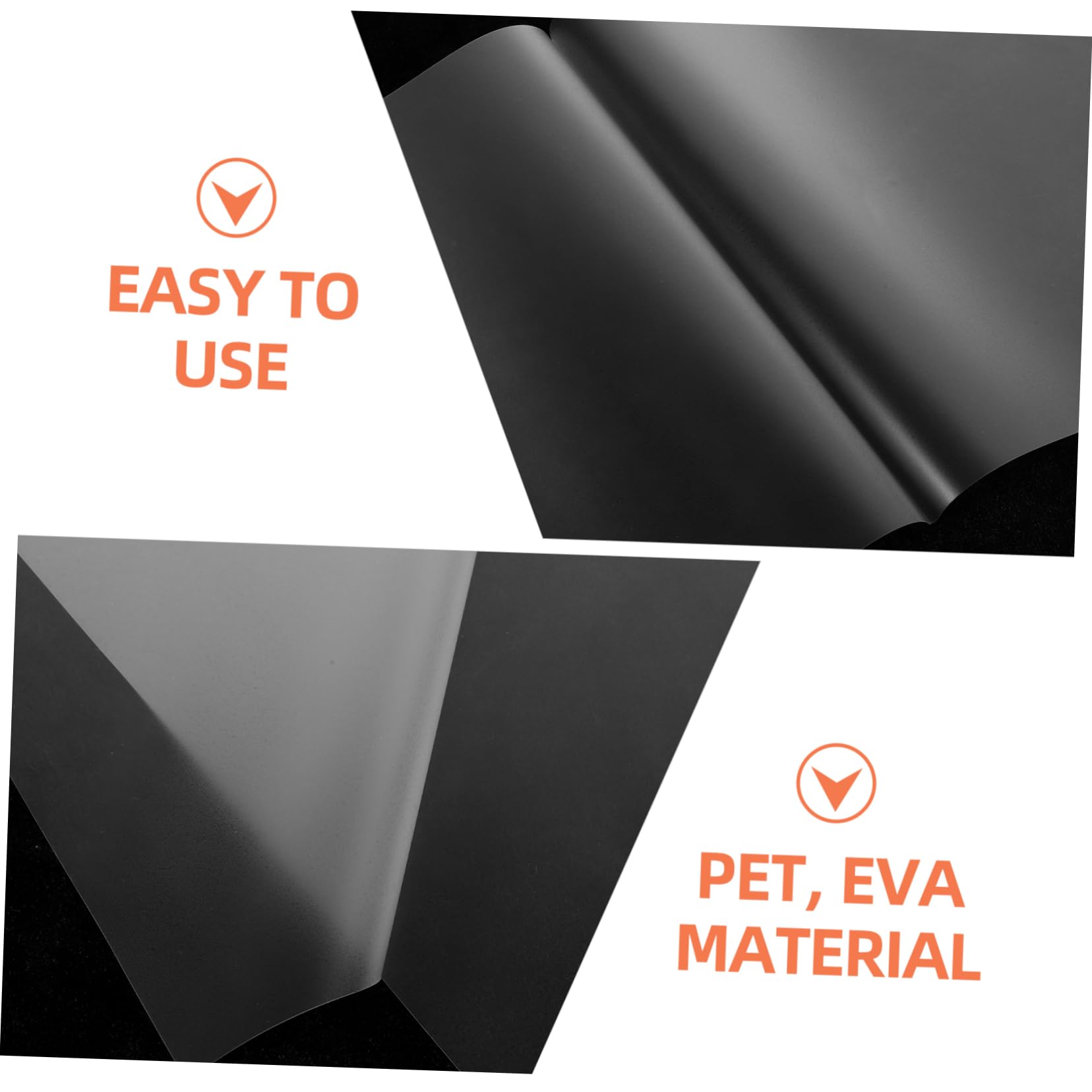 100 Pezzi Buste per Plastificazione Trasparenti, Fogli di Laminazione in Pet e Eva da 50 Micron, Resistenti alle Macchie per Foto e File