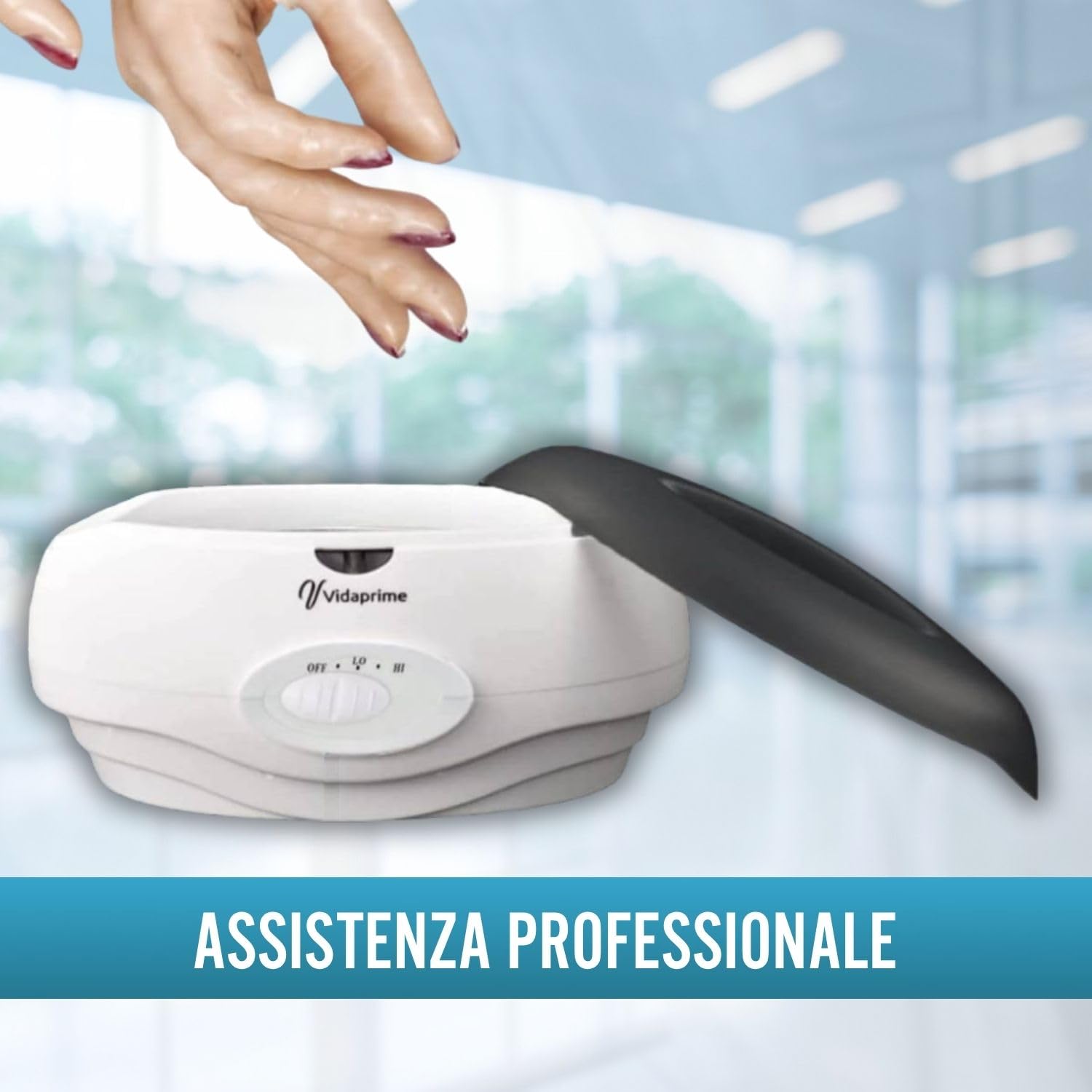 Bagno di paraffina 3L per mani e piedi per artrosi – Scalda paraffina professionale per paraffinoterapia, fisioterapia e termoterapia – Sollievo dal dolore muscolare e riabilitazione della pelle