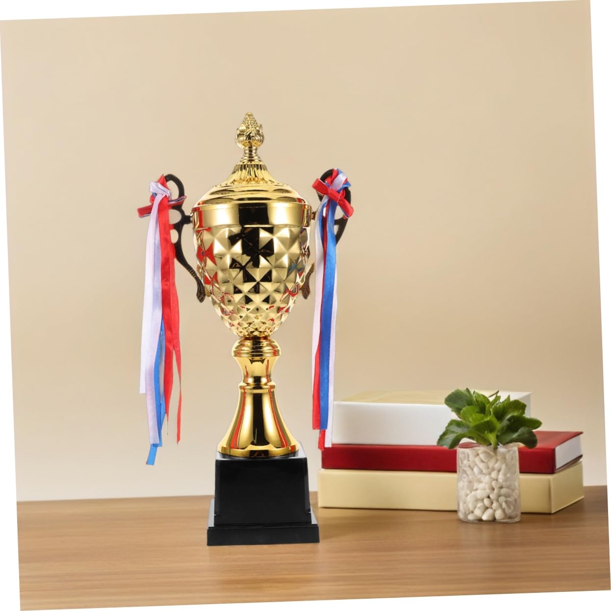 SOIMISS Trofeo De Competición Metálico para Deportes Ceremonias De Premios y Celebraciones Copa Deportiva para Torneos Reconocimiento y Fiestas