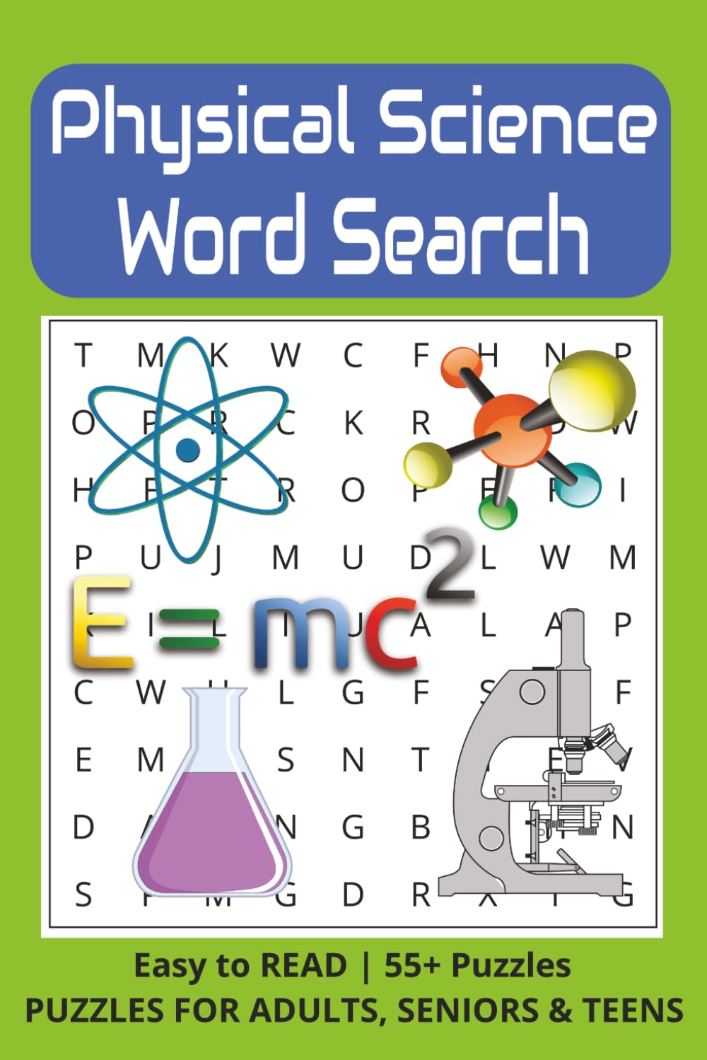 Physical Science Word Search: Fun & Educational Puzzles Exploring Physics, Chemistry, and the Building Blocks of Matter